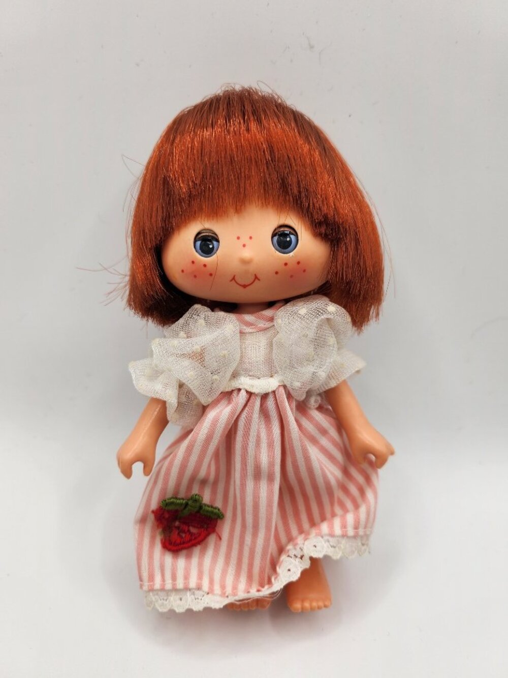 Vintage 1980s Kenner Strawberry Shortcake Sweet Sleeper Doll Nightgown Tights